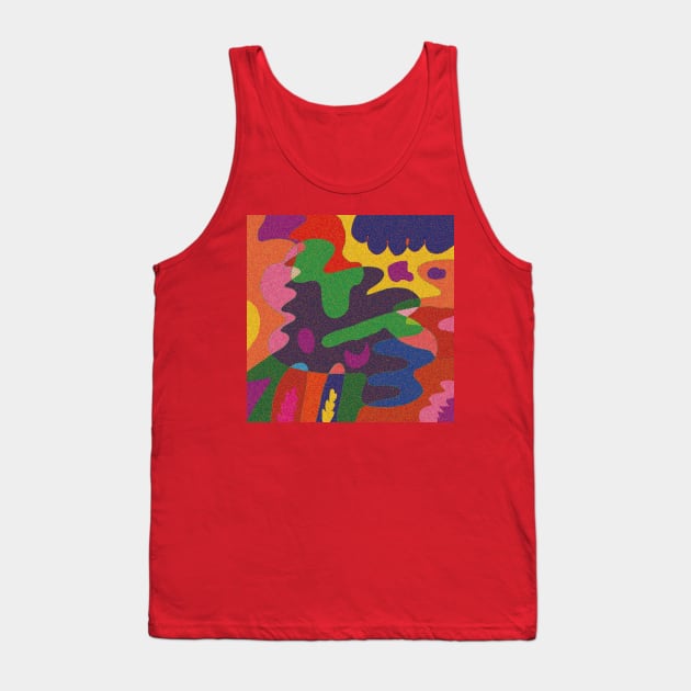 1980s retro pattern Tank Top by EunsooLee